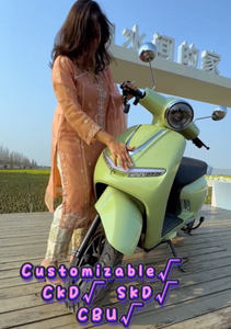 CKD SKD 12英寸长座电动滑板车 1100/1300W 60公里/小时速度 顶级电动摩托车企业 - Product Image 2