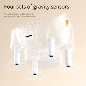 Bac à litière pour chat directement de l'usine, bac à litière intelligent avec désodorisant - Product Image 2