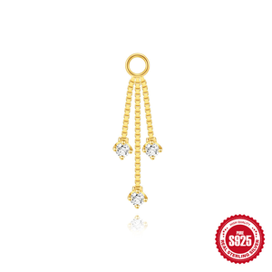 EAR STACK SET Trendy 925 STERLING SILVER <b>EARRINGS</b> Hypoallergenic Mix and Match CARTILAGE <b>EARRINGS</b> for Multiple <b>Piercings</b> Women - Product Image 6