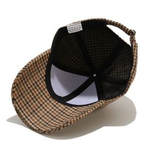 Gorra de Béisbol de Nuevo Estilo Primavera/Verano, Gorra de Sol de Moda para Hombre/Mujer, Diseño a Cuadros Informal - Product Image 3