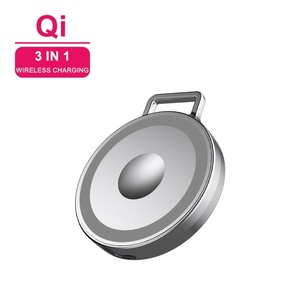 <span class=keywords><strong>Chargeur</strong></span> sans fil 15W en alliage de zinc, station de charge rapide 3 en 1, <span class=keywords><strong>chargeur</strong></span> sans fil pour téléphone Samsung, impression de logo personnalisée - Product Image 2