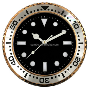 Đồng Hồ Treo Tường Phát Sáng Thạch Anh Xanh Trang Trí Im Lặng Trung Quốc Để Làm Quà Tặng Khuyến Mãi - Product Image 3