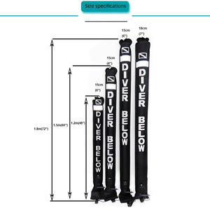 Venta directa de fábrica de boyas de <span class=keywords><strong>buceo</strong></span> en aguas abiertas 1,2 m 1,5 m 1,8 m Boyas de seguridad - Product Image 3