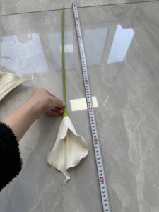 CM-DC067 Fiore artificiale di alta qualità, calla bianca EV per decorazioni domestiche e nuziali - Product Image 3