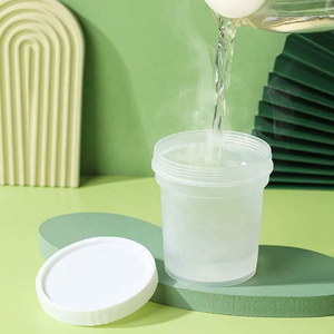 Tarro de Plástico Cilíndrico con Tapa de Rosca, Material PP, Uso Cosmético, Color Verde - Product Image 6