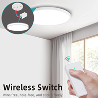 Interrupteur d'éclairage sans fil à large utilisation antenne de contrôleur de récepteur de relais RF 10A pour interrupteur de télécommande de lumière de plafond 1000W