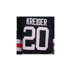 Sẵn sàng để tàu edmonton Jack Campbell Orange chất lượng hàng đầu khâu quốc gia Hockey Jersey - Product Image 3