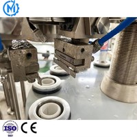 Machine de remplissage de crème cosmétique en plastique laminé shampooing lotion doux baume à lèvres et tube d'étanchéité