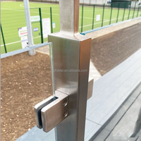DF Garde-corps en acier inoxydable durable et résistant pour balcon, balustrades, rampes