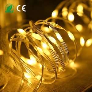 Cadena de luces navideñas inteligente de alta calidad, USB, cambio de color, fiesta, boda, decoración, ambiente, Luz - Product Image 6