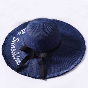 Biểu Tượng Tùy Chỉnh Mũ Rơm Mùa Hè Bãi Biển Rơm Mềm <span class=keywords><strong>Hat</strong></span> Đối Với Phụ Nữ - Product Image 4
