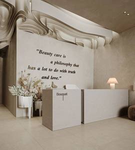 Diseño de Interiores de Lujo para Salón de Uñas y Peluquería Estilo Wabi Sabi |   Diseño y Solución Llave en Mano para Spa y Salón de Belleza Modernos - Product Image 3