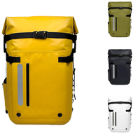 Tas Ransel Anti Air 30L dari Bahan PVC 500D untuk Snorkeling, Berenang, dan Aktivitas Luar Ruangan di Pantai, Cocok untuk Pria