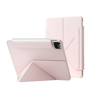 Funda Magnética para Tablet, Funda para <span class=keywords><strong>iPad</strong></span> 10.ª y 11.ª Generación, Air 11, 13 Pro, 11, 13, Ligera, con Soporte Triple Plegable - Product Image 1