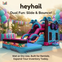 Château gonflable commercial combiné, structure de saut gonflable en PVC pour enfants, utilisation sèche ou humide