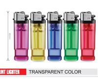 Briquet carré en gros Variété de couleurs disponibles Briquet à silex rechargeable jetable Briquet à gaz pour cigarette