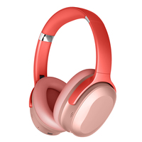 Casque sans fil supra-auriculaire à réduction de bruit active, pliable, OEM pour écouteurs stéréo Bluetooth, téléphones mobiles, aviation