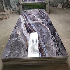 Noir <span class=keywords><strong>Carbone</strong></span> UV En Plastique Solide Surface PVC Panneau Mural Ciel 4x8 Brillant Pur Blanc Marbre <span class=keywords><strong>Feuille</strong></span> Étanche Ignifuge Imiter Conseil - Product Image 3