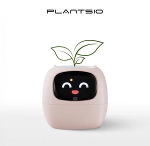 Série de pots de fleurs intelligents IVY Plant Cute Pet Robot, en plastique, avec écran LCD, décoration de table, jouet électronique IA, cadeau créatif pour les fêtes - Product Image 6