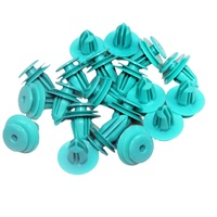 Nouveaux clips de fixation KADIHUI YC03 en PP/POM/Nylon, rivets à pression pour garnitures de panneaux, noirs, 100 pièces/sac pour pare-chocs de porte de voiture et doublure d'aile