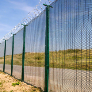 Valla de Seguridad Antiescalada de <span class=keywords><strong>Malla</strong></span> 358 <span class=keywords><strong>con</strong></span> Púas para Pared, Paneles de Alambre Soldado de Alta Seguridad para Seguridad Perimetral Industrial - Product Image 3