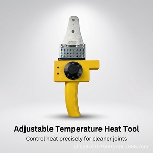 Plastic Welder Hot Melt Machine 1500W 220V Manual Temperature Control For Water Pipe Welding Polypropylene - Product Image 2