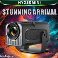 Projecteur Mini HD HY320 Prix Usine, Projecteur Multimédia Intelligent 1080p, Mini Projecteur de Jeu Portable LED de Poche