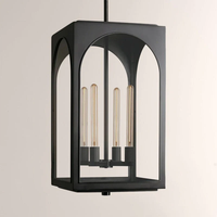 Lampe à cadre métallique artisanal, différentes spécifications, peut décorer les murs, les pièces, les portes, luminaire suspendu LED transparent