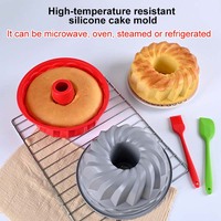 Moule à gâteau en silicone rond à prix abordable, outils de pâtisserie de qualité alimentaire, mini moules à gâteau