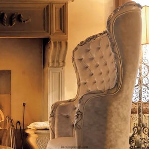 En popüler lüks mobilya oturma odası daire klasik arap sandalye seti kumaş 2025 tekli koltuk - Product Image 3