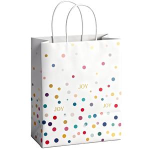 Logotipo personalizado Eco-Friendly Kraft Bolsas de compras para comida para llevar Ropa/Zapatos Almacenamiento Laminación Impresión - Product Image 1