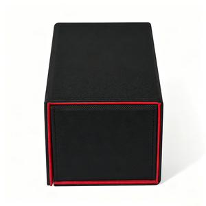Boîte de rangement pour cartes de jeu, capacité 180+ cartes, boîte de rangement premium pour cartes à collectionner TCG avec plateau à dés, porte-cartes magnétique - Product Image 3