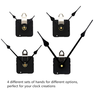 Mouvement <span class=keywords><strong>d</strong></span>'<span class=keywords><strong>horloge</strong></span> à quartz 12888 à couple élevé avec axe I allongé, pièces de réparation pour grande <span class=keywords><strong>horloge</strong></span> murale irrégulière DIY avec <span class=keywords><strong>aiguilles</strong></span> métalliques - Product Image 3