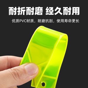 จี้สะท้อนแสงรูปหัวใจสำหรับจักรยานเสือภูเขา ทำจากพลาสติกเรซิ่น ของตกแต่งจักรยานสำหรับเด็ก เพื่อความปลอดภัยในการปั่นจักรยาน - Product Image 4