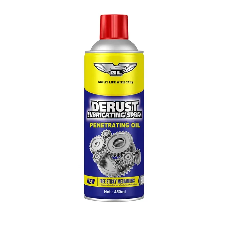Penetrating oil manufacturer wholesale rust remover spray anti rust lubricant for car