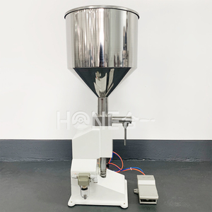 เครื่องบรรจุของเหลวขนาดเล็ก HONE A02 แบบตั้งโต๊ะ ใช้ลม สำหรับบรรจุเจล รองพื้น เอสเซนส์ น้ำมัน เซรั่ม และครีม มีสินค้าในสต็อก - Product Image 3