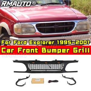 Grille de pare-chocs avant de voiture, grilles de course, calandre pour Ford Explorer 1995-2001, kit carrosserie, accessoires automobiles - Product Image 2