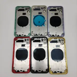 Iphone 12 12 Pro Max Xr/xs Iphone背面玻璃大孔Iphone 12电池背板玻璃