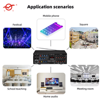 YATAO ev amplificador 2.0 amplifikatörler hifi mini amplifikatör