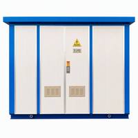 Poste de transformation compact préfabriqué extérieur de type conteneur SHENG HUA YB 10kV-11kV/400V triphasé/monophasé européen