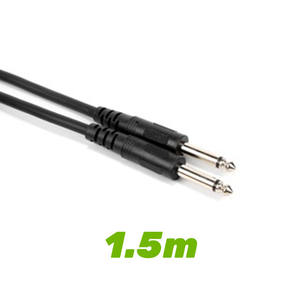 Cable de audio de 6.35mm macho a macho TRS balanceado para uso en guitarra, piano, audio y video. - Product Image 4