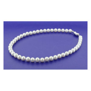 Vente en gros 2024 Ensemble de bijoux tendance pour femmes Collier de perles de style classique Boucles d'oreilles pour fête de mariage Anniversaire de fiançailles - Product Image 2