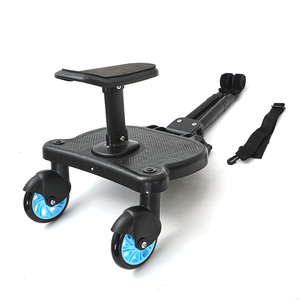 Bán buôn xe đẩy em bé tùy chỉnh màu Xanh bánh xe du lịch hỗ trợ đạp xe đẩy em bé 2-in-1 cộng với ghế thường vụ hội đồng quản trị - Product Image 1