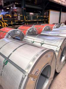 Bobine d'acier galvanisé prélaqué Z30-Z40 DX51D, galvanisé à chaud, revêtement couleur, norme ASTM - Product Image 4