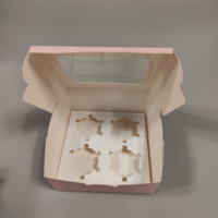 Boîte à emporter en carton kraft ondulé résistant à la graisse, emballage alimentaire personnalisé pour la restauration, poulet frit, gâteau