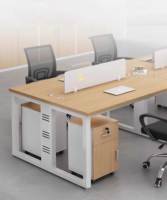Centre d'appel de bureau de poste de travail personnalisé de haute qualité Design moderne avec chaise ergonomique Table de bureau pour le coworking