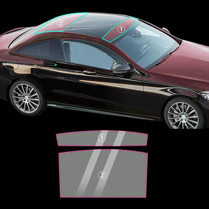 Haute qualité tpu PPF7.5MIL clair <span class=keywords><strong>Film</strong></span> automobile garantie 6 ans prédécoupé pour Mercedes BENZ C-CLASS C205 AMG C43 coupé 2019-2023 - Product Image 6