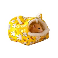 Nid suspendu pour hamster, hamster doré, souris des fleurs, hérisson – Sac de couchage doux et confortable pour toutes les saisons, usage intérieur