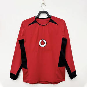 02-04赛季曼彻斯特联主场复古球衣 范尼经典7号贝克汉姆长袖复古足球球衣 - Product Image 1