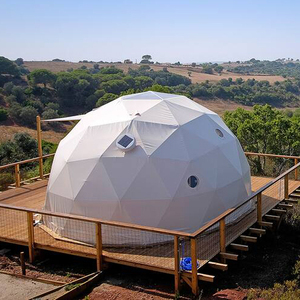 Dôme géodésique de glamping 6M 8M 10M pour hôtel, maison, complexe hôtelier, jardin, igloo, tente, domos - Product Image 2